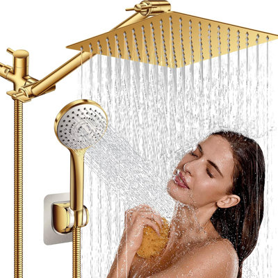 Rain Dual Shower Head 1.75 GPM GPM