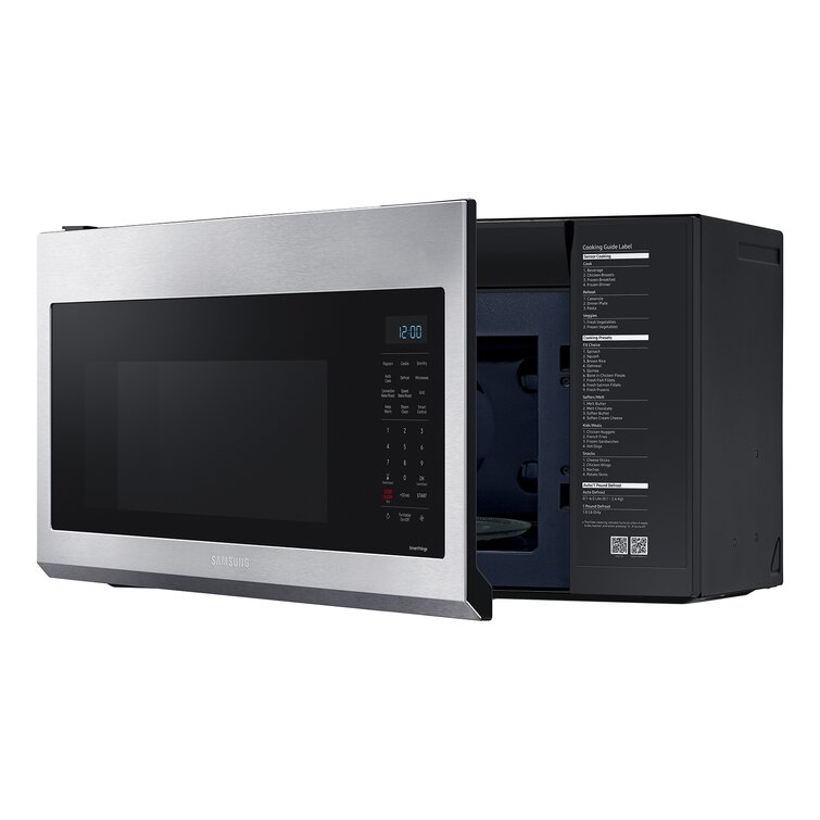 LG - Studio 1.7 Cu. ft. Convection Over-the-range Microwave with Air Fry - Stainless Steel