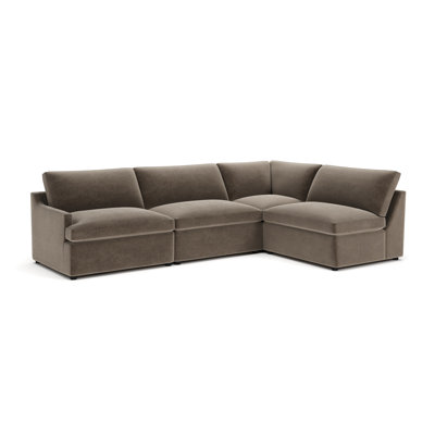 Canapé modulaire rembourré 4 pièces Essex