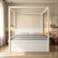 Auvent pleine grandeur Regeani avec lit gigogne simple et 3 tiroirs de rangement-483913324