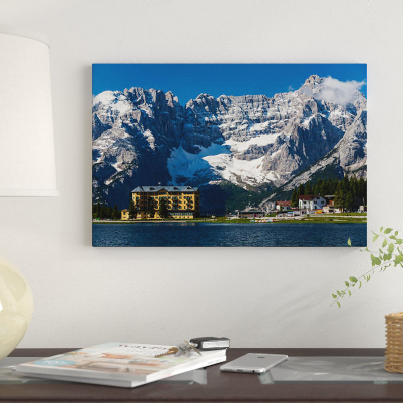 «Italy, Dolomites, Misurina» par Mikolaj Gospodarek, impression sur toile, 8 po x 12 po x 0,75 po, Toile tendue, Pas de tapis
