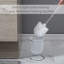 Ensemble de 2 brosses de toilette en acier et support en chrome Bath Bliss
