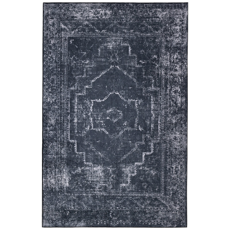 Riney Oriental Indoor Rug, Rectangle 5'3" x 7'7"