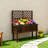 Elegant Stylized Trellis Planter with Self-Draining Design and Carbonized Fir Wood for Outdoor Beauty and Functionality-2119830759