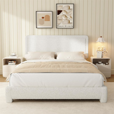 Ebern Designs Upholstered Bed Frame With Headboard