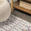Tapis ivoire / multicolore Kateshia-1101002766