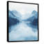 Scandinavian Calming Lake I - Blue Nature, reproduction d'art-799036209-799036223