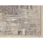 Toile Mayflower - Tapis abstrait texturé gris moderne-1615197566
