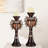 16" and 18" Tall" Delicata" Urn-Shaped Candleholder (Set of 2)