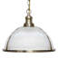 1 - Light Antique Brass Single Pendant