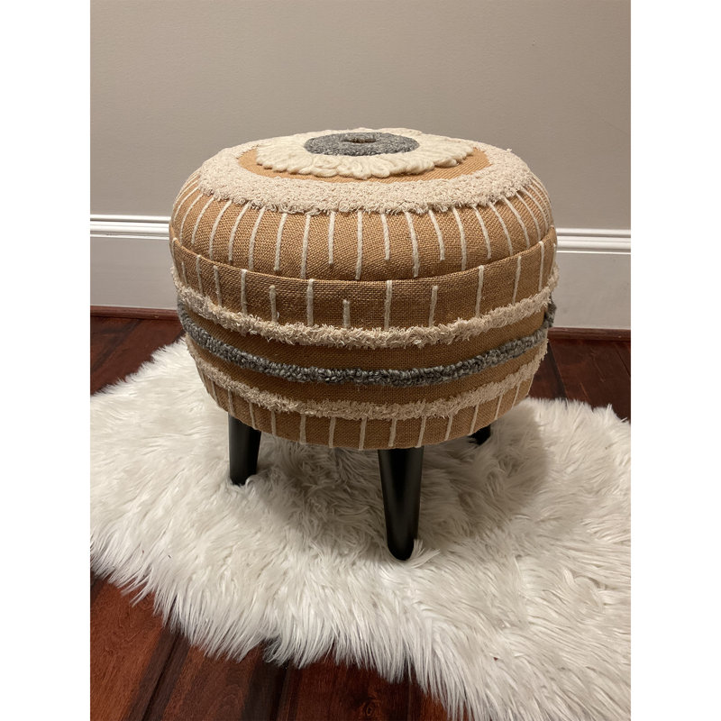 Solid Wood Accent Stool