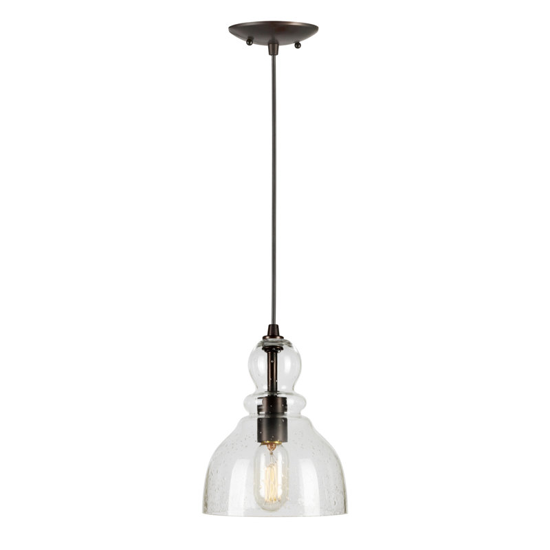 Luminaire suspendu 1 cloche pour une cloche Remus