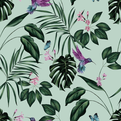  Hummingbird Wallpaper Roll