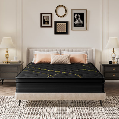 Queen Mattress Memory Foam Medium Firm Mattress