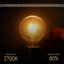 Valazquez Globe 95 Dimmable LED E27 Screw Bulb 4W