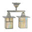2 - Light Semi Flush Mount