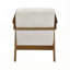 Fauteuil d'appoint contemporain et durable avec revêtement en chenille douce-1937802228