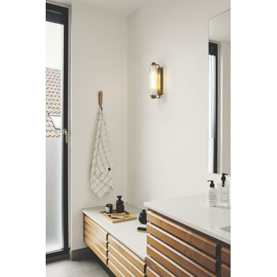 Black Flush Mounted Sconce
