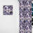 Purple Love Knot Damask Captur - Bohemian Curtain - Velvet Room Darkening - 1 Panel-107563604