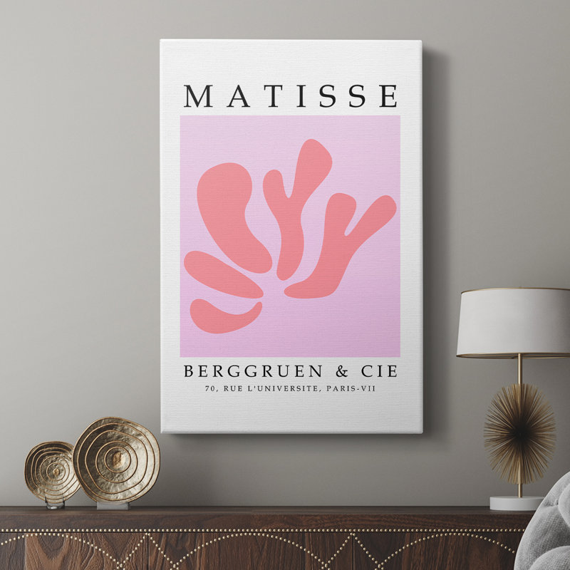 Matisse cccl, reproduction d'art encadrée - Cavas, H 12 po x l 8 po