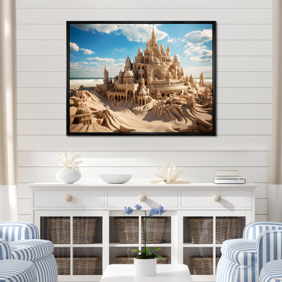 Allenah Beach Dune Caslte II sur toile