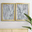 Marbré blanc III - ensemble de 2 impressions sur toile encadrées-1523288002-1523288007