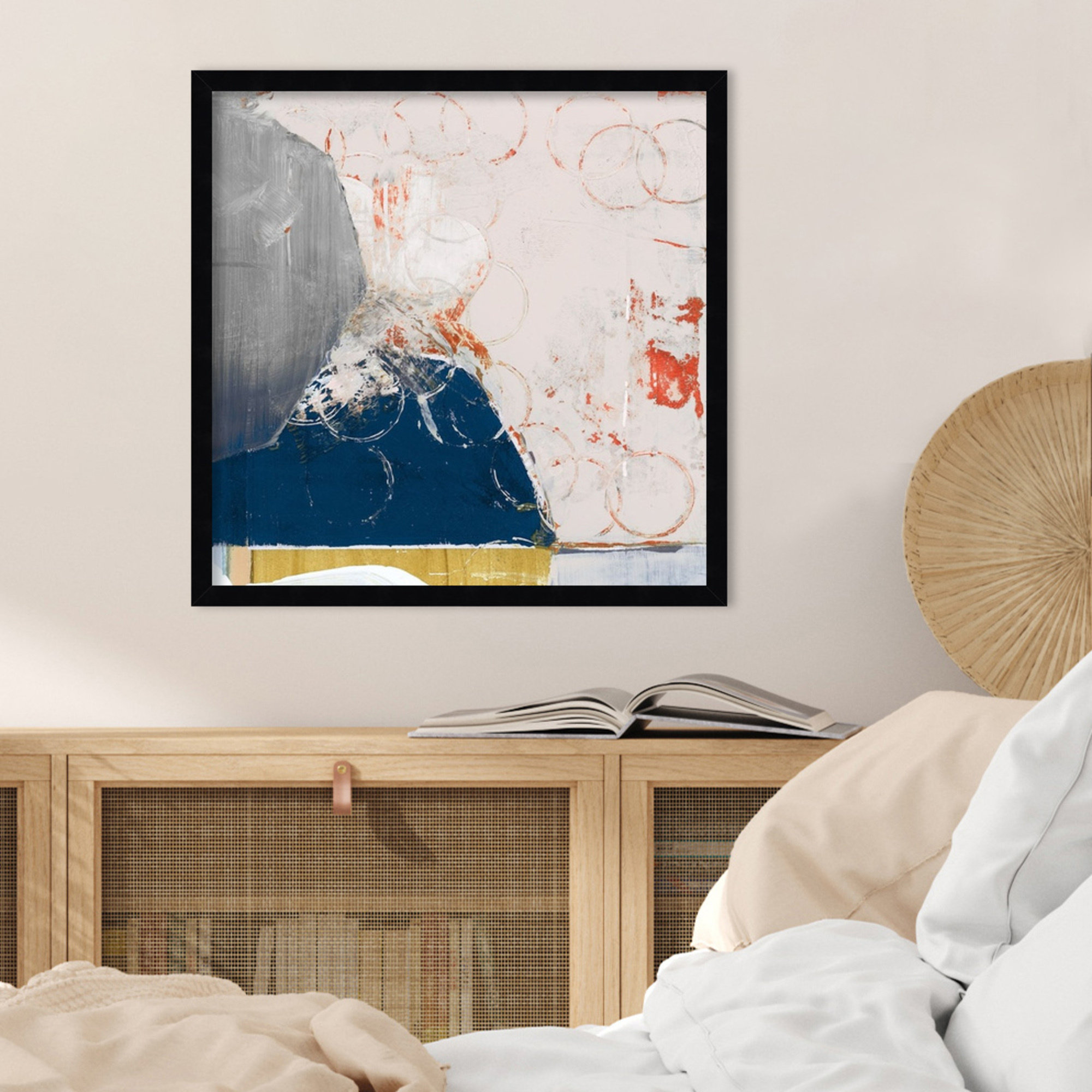 Beautiful Mess II by Gilpin Wood Framed Wall Art Print, 21" H x 21" W, Black