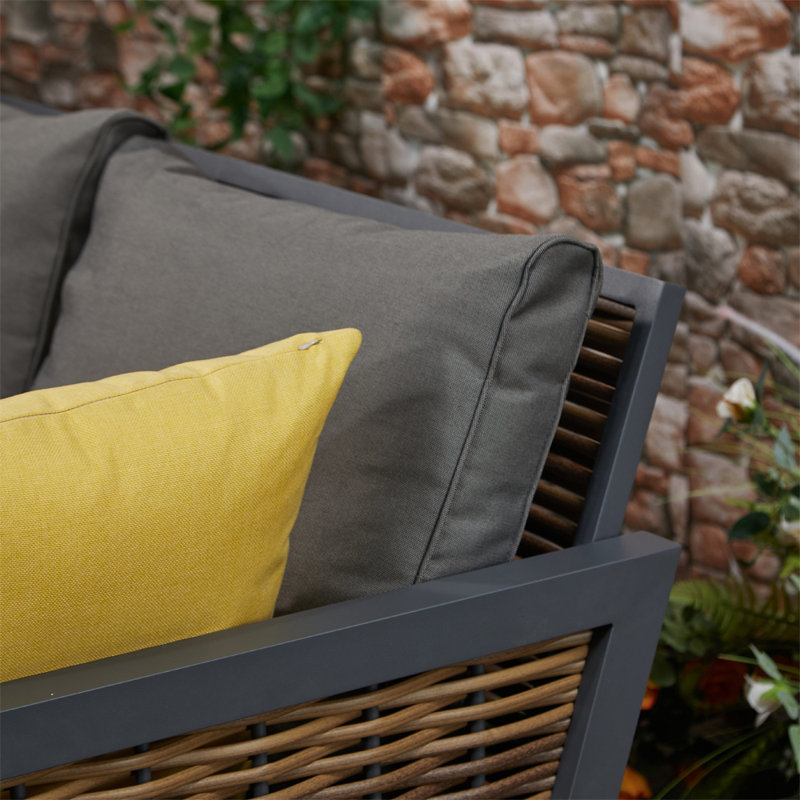 5pcs Sofa Set With Lifting Table, Grey