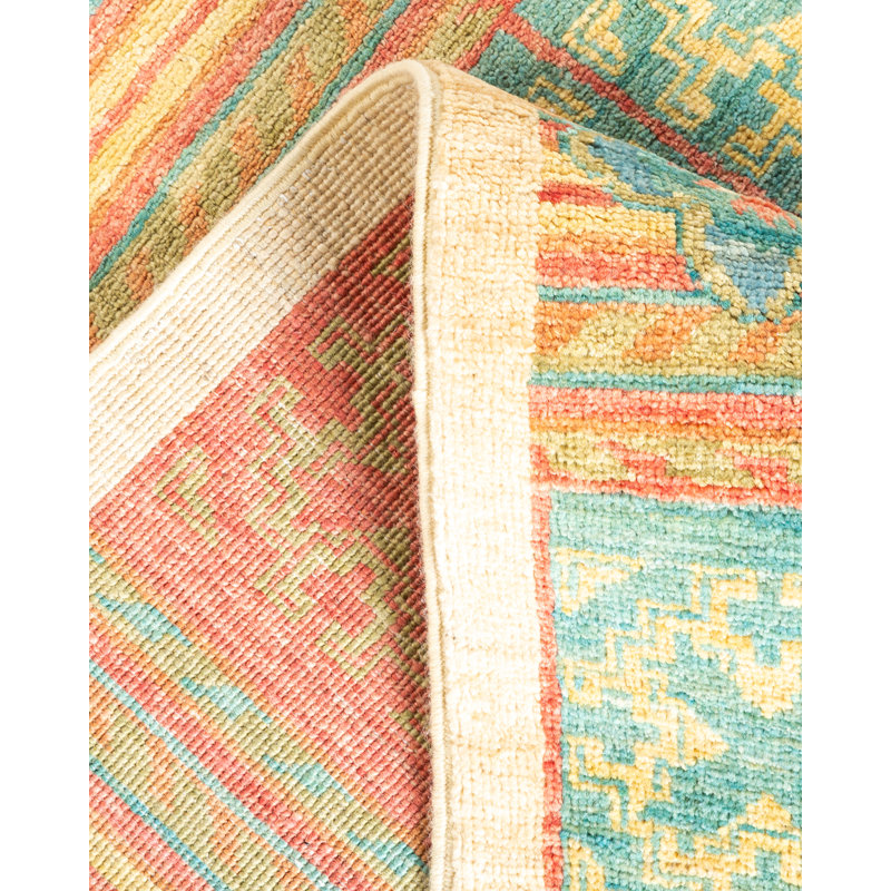 One-of-a-Kind 4' 3" X 9' 5" Hand Knotted Area Rug
