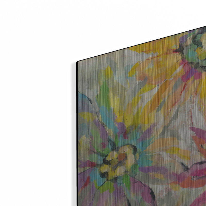 «Abstracted Petals I» par Silvia Vassileva, H 12 po x l 12 po