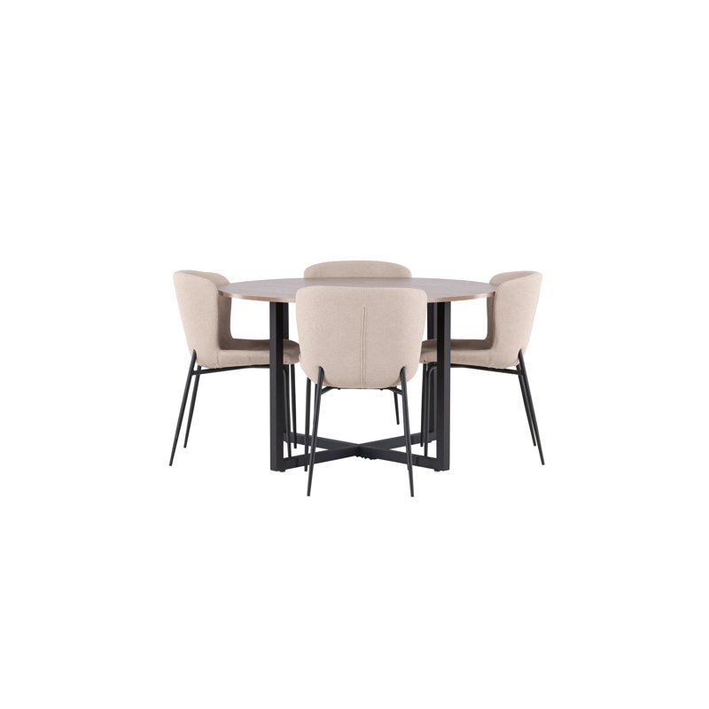 Bethesde 4 - Person Dining Set