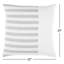 Housse et insert de coussin carré 100% lin Hegg-873256214-873256215