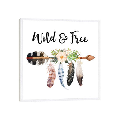 Wild And Free - Print on Canvas