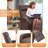 Faux Leather Massage Chair Home Theater Seat with Massage Function-1344441669