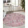 Washable Floral Indoor Rug