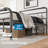 Amylia Anti-Sway Heavy Duty 14” Metal Iron Bed Frame - Noise-Free Platform Bed with Headboard & Footboard, Artistic Steel Pipe Molding, Non-Slip, No Box Spring Needed, Full Size for Master Bedroom/Shared Space-683433462