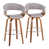 Noyer / Chrome