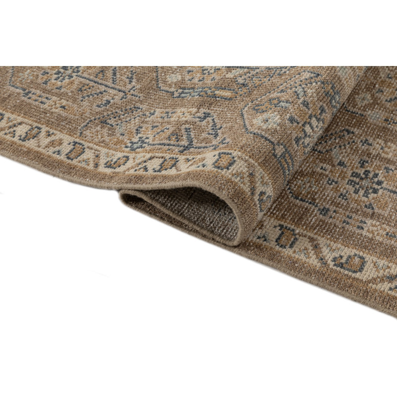 Tapis d'intérieur en laine noué à la main Tuscany, 7 pi 9 po x 9 pi 9 po