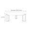 Table basse rétro au design minimaliste Wabi-Sabi-1000155522