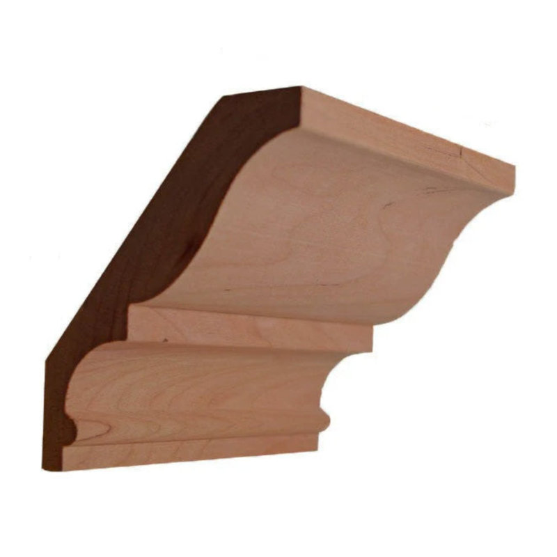 Couronne EWCR18 sans finition, Cerisier, H 4,5 po x l 0,875 po x P 42 po