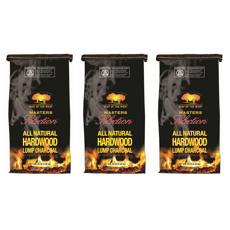 Best Of The West 20 Lb. Charcoal, Set of 1