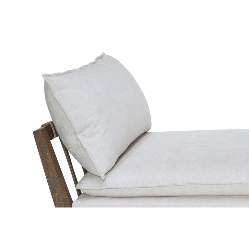 Daybed W/ Leather Strap Detail