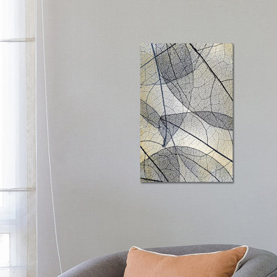 Transparent Leaves III 1 Piece Wrapped Canvas Wall Art