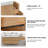 Mellani 72 Inch Floating Bathroom Vanity & Makeup Table Set