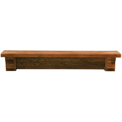 Tablette murale Fireside Lodge Barnwood - 36 po - Standard