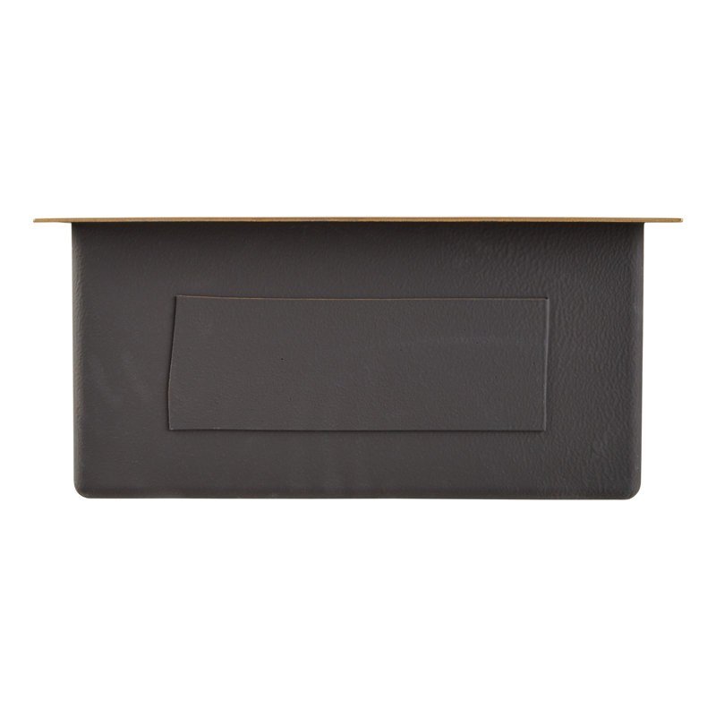Atlas 19" L Undermount Kitchen Sink, Matte Gold
