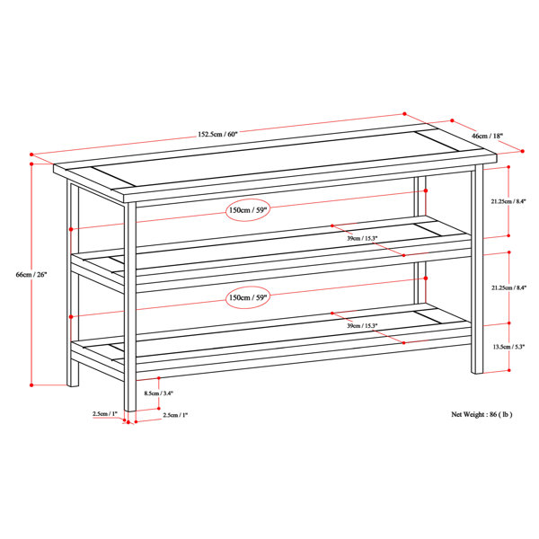 Dimensions du produit