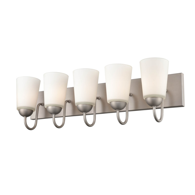 Ghazanfar 5 - Light Vanity Light, Satin Nickel