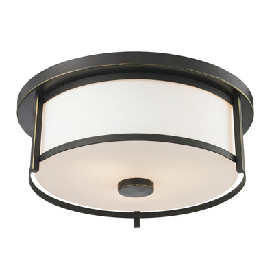 Attah Glass Flush Mount