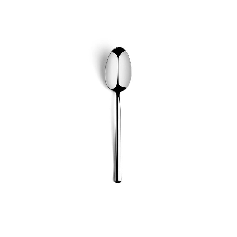 Cuillère à dîner en acier inoxydable | 8,1 po, argent